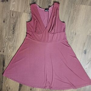 Vintage Donutz Red Sleeveless Marilyn Dress 3XL 4XL